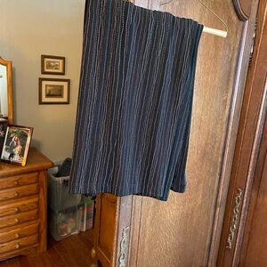 Striped Black Women's Pants